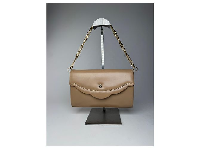 Vintage Givenchy Ledertasche braun - Ansicht 6