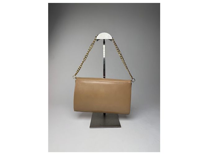 Vintage Givenchy Ledertasche braun - Ansicht 8
