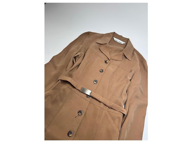 Chloé Trench coat vintage Chloe L marrone - vista 5