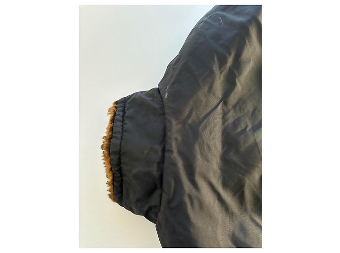 Abrigo Fendi FF Monograma Viscosa Marrón Castaño - vista 15