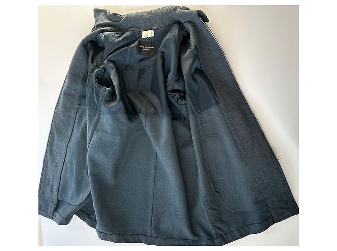 Casaco de lã cinza Comme Des Garcons Homme Plus - vista 10