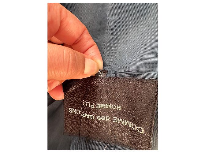 Casaco de lã cinza Comme Des Garcons Homme Plus - vista 14