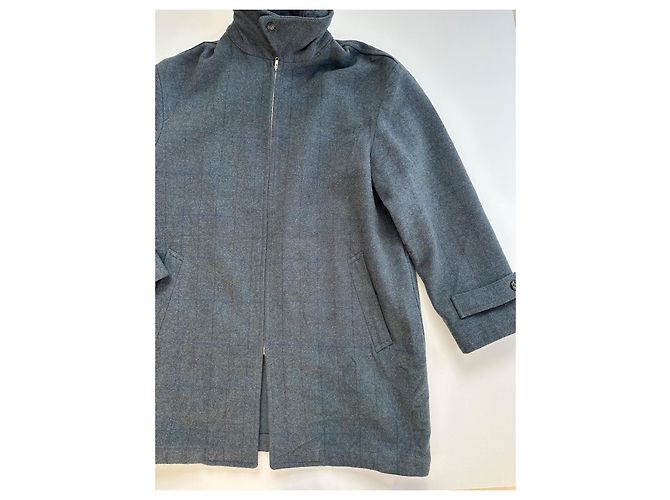 Casaco de lã cinza Comme Des Garcons Homme Plus - vista 2