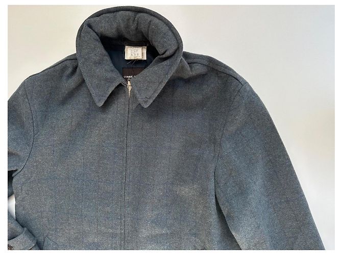 Casaco de lã cinza Comme Des Garcons Homme Plus - vista 4