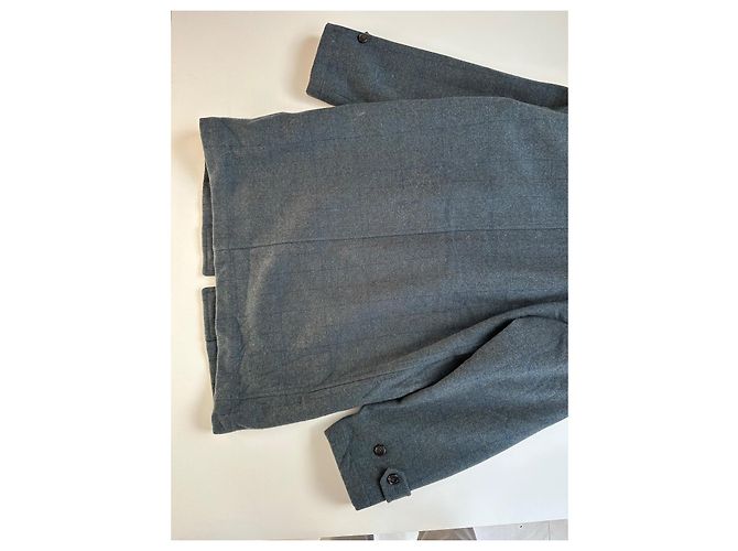 Casaco de lã cinza Comme Des Garcons Homme Plus - vista 7