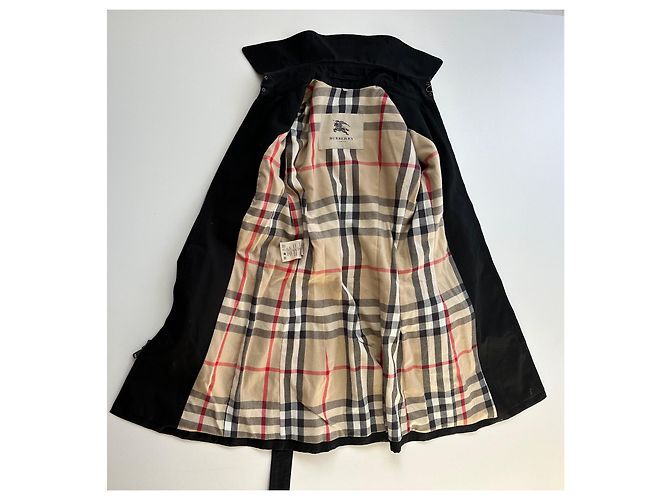 Burberry Brit Gabardina Burberry London Negra Negro - vista 11