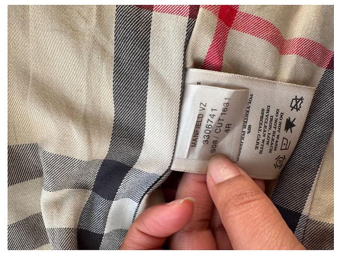 Burberry Brit Gabardina Burberry London Negra Negro - vista 14