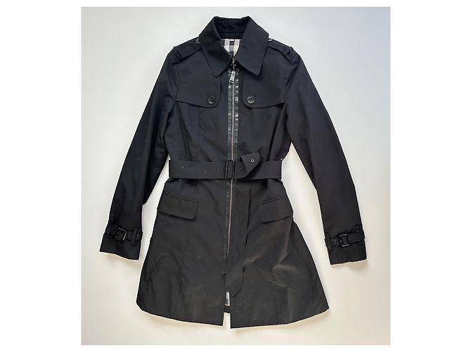 Burberry Brit Gabardina Burberry London Negra Negro - vista 2