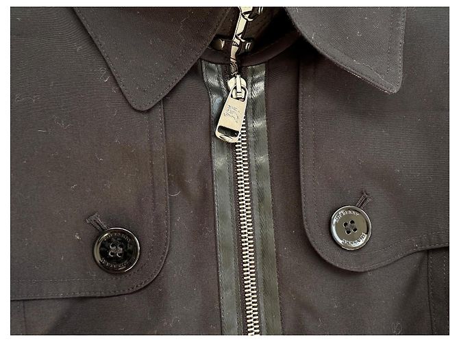 Burberry Brit Gabardina Burberry London Negra Negro - vista 5