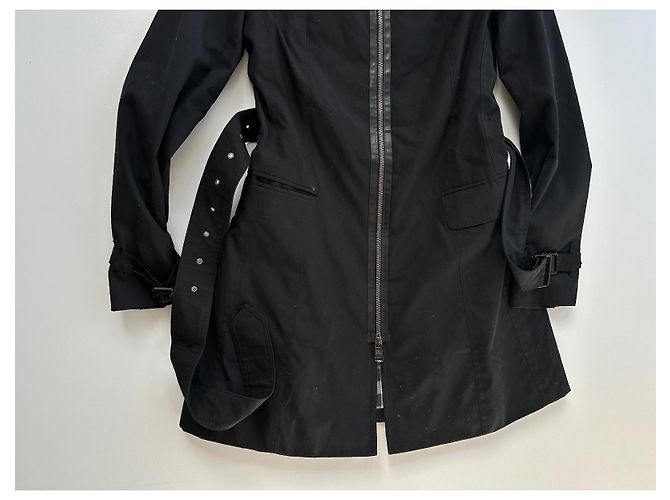 Burberry Brit Gabardina Burberry London Negra Negro - vista 6