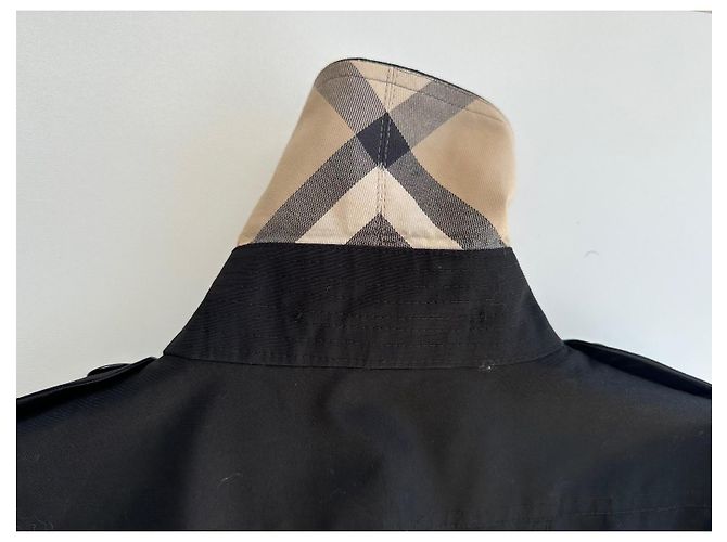 Burberry Brit Gabardina Burberry London Negra Negro - vista 8