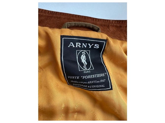 Arnys Cappotti da Uomo Rosso - vista 13