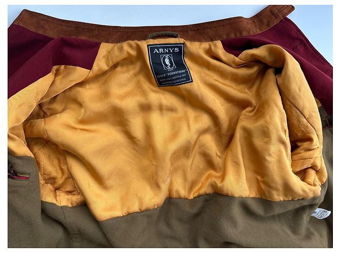 Arnys Cappotti da Uomo Rosso - vista 16