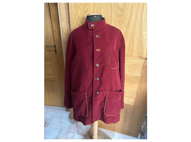 Arnys Cappotti da Uomo Rosso - vista 17