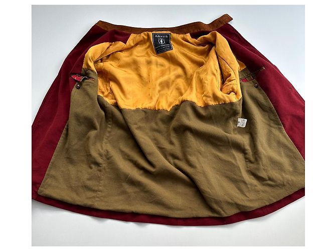 Arnys Cappotti da Uomo Rosso - vista 5