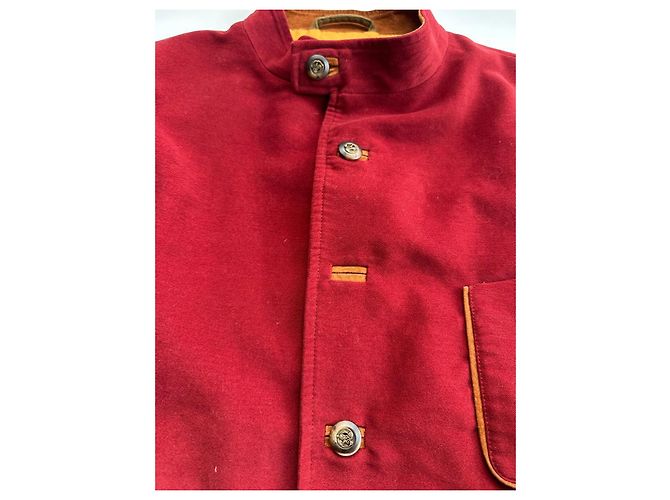 Arnys Cappotti da Uomo Rosso - vista 6