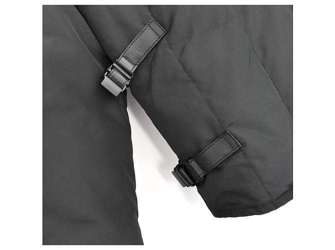 Gucci x Tom Ford Fall 1999 Bondage Strap Puffer Jacket Black - view 2