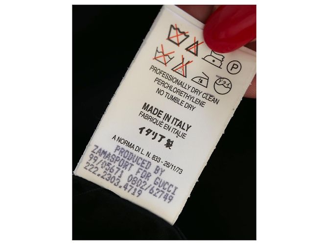 Gucci x Tom Ford Fall 1999 Bondage Strap Puffer Jacket Black - view 7