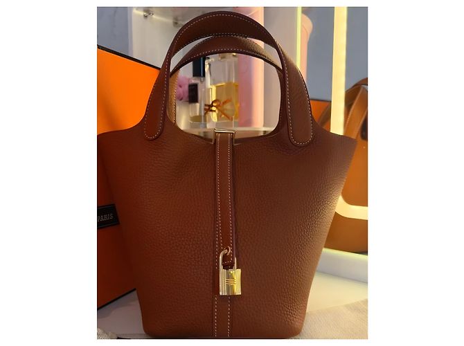 Hermès Alforjas Castaño - vista 3