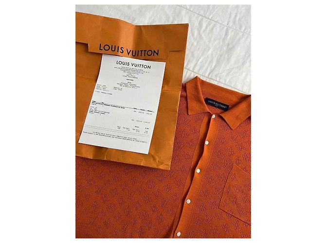 Louis Vuitton Hemden Orange Monogramm - Ansicht 2