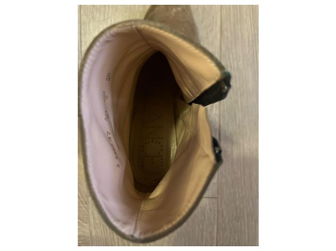 Botines Free Lance talla 37 Beige - vista 3