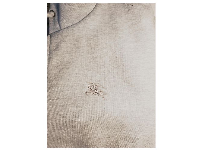 Moletom com capuz Burberry cinza de algodão - vista 5