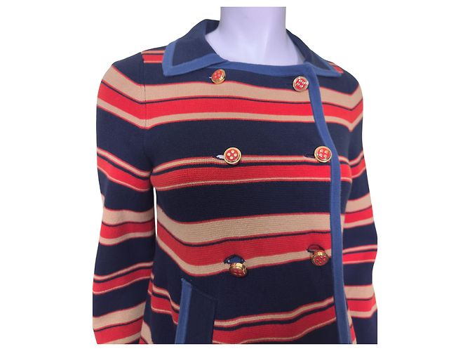 Marc by Marc Jacobs Blazer Kate de rayas de doble botonadura algodón Multicolor - vista 2
