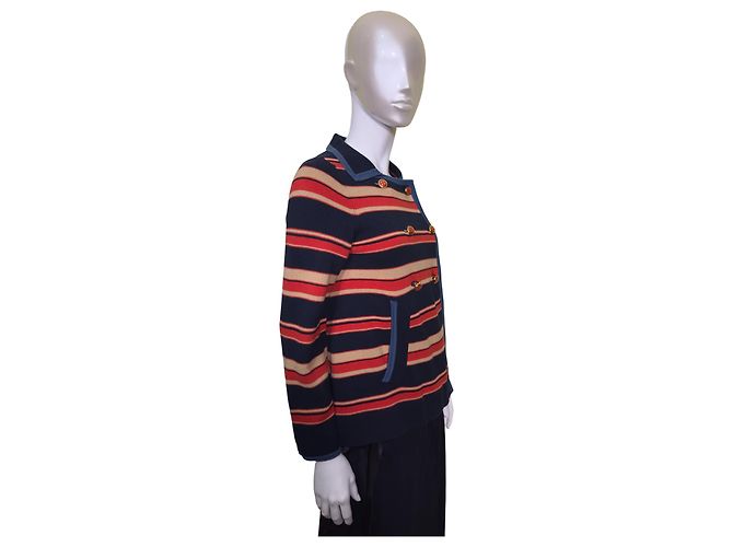 Marc by Marc Jacobs Blazer Kate de rayas de doble botonadura algodón Multicolor - vista 3