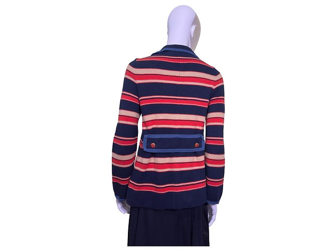 Marc by Marc Jacobs Blazer Kate de rayas de doble botonadura algodón Multicolor - vista 4