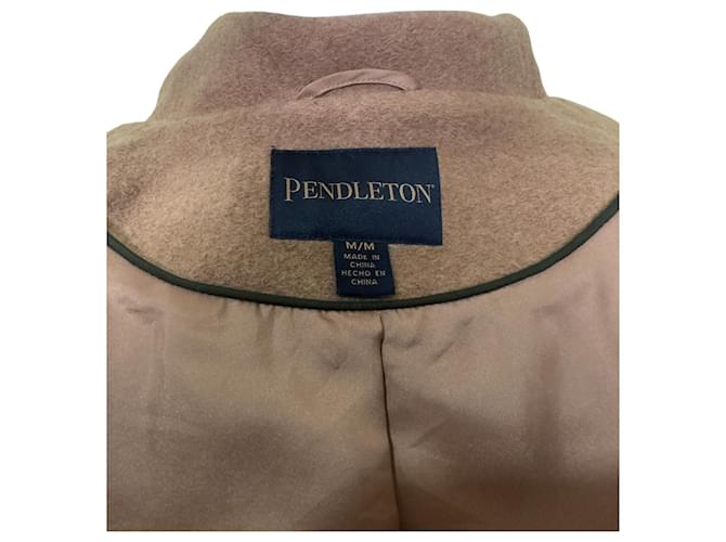 Abrigo Pendleton Topper Camel de mezcla de lana Multicolor Camello - vista 6