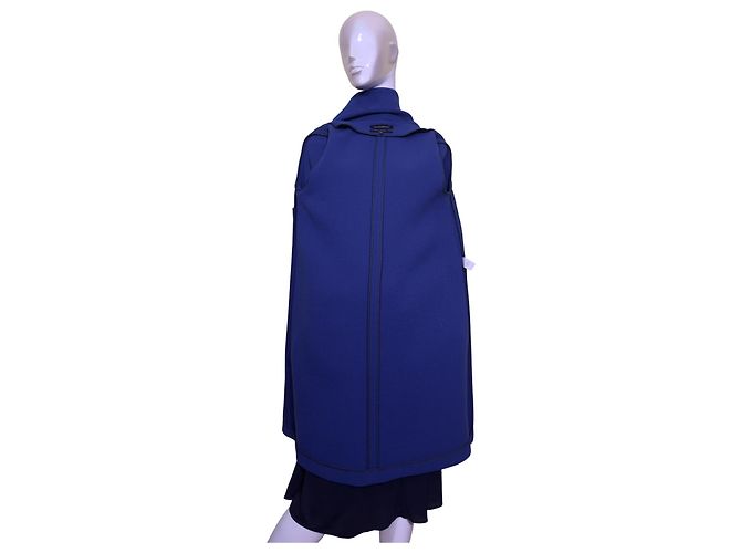 Abrigo de lana azul Vanessa Seward - vista 6
