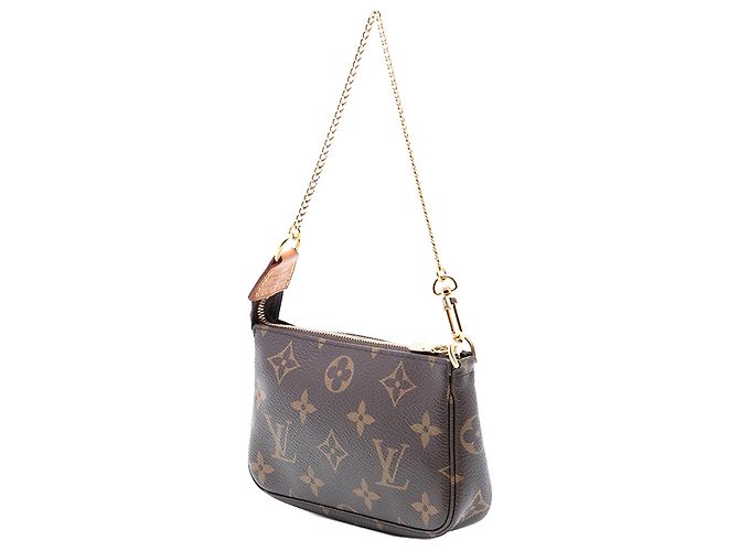 Mini Pochette Accessoires Monogramma Marrone Louis Vuitton - vista 2