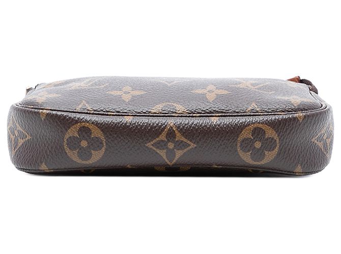 Mini Pochette Accessoires Monogramma Marrone Louis Vuitton - vista 3