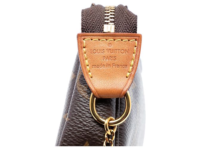 Mini Pochette Accessoires Monogramma Marrone Louis Vuitton - vista 5
