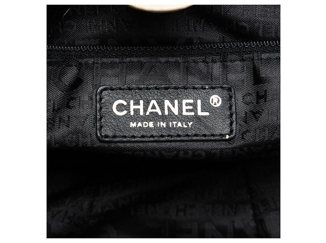 Chanel Braune Camellia Canvas Coco Ball Tasche Beige - Ansicht 5