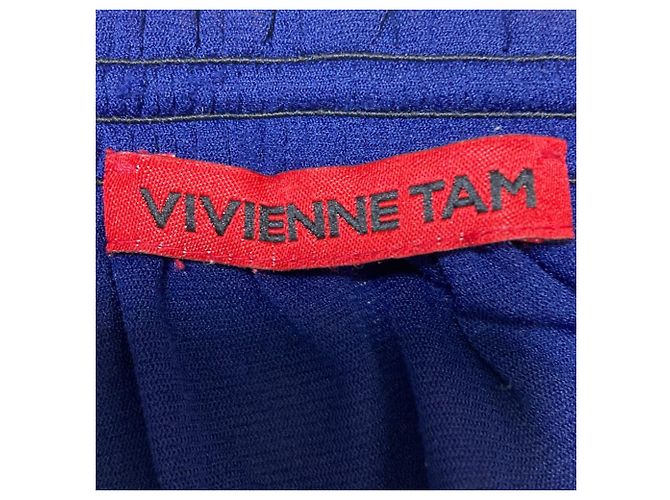 Autre Marque Blusa de Power Net con estampado de mariposa de Vivienne Tam Multicolor - vista 6