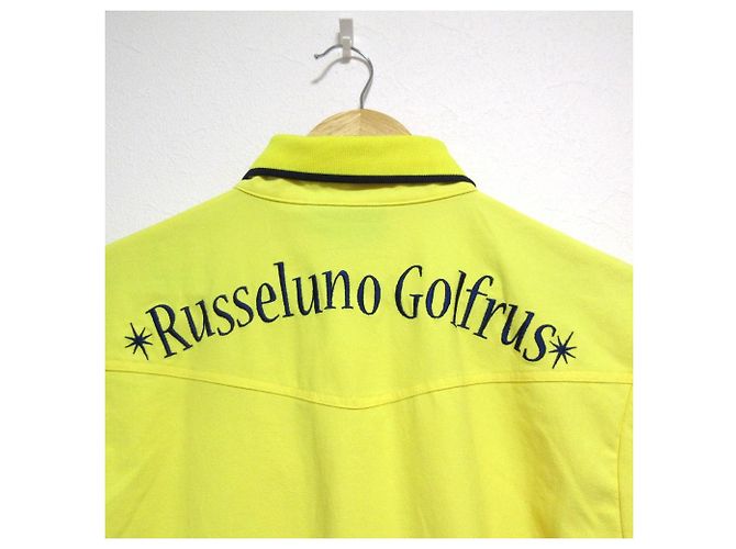 Autre Marque Polo da golf a maniche corte Russeluno Giallo - vista 6