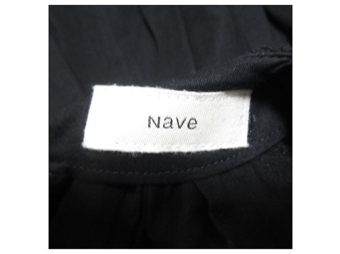 Autre Marque NAVE Volume Boil Bluse Schwarz - Ansicht 6