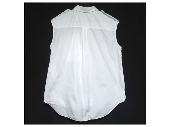 Camisa sin mangas Alexander McQueen Blanco - vista 2