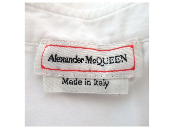 Camisa sin mangas Alexander McQueen Blanco - vista 8