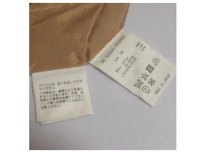 Autre Marque Uhr Check Kleid Braun Weiß Blau Orange - Ansicht 9