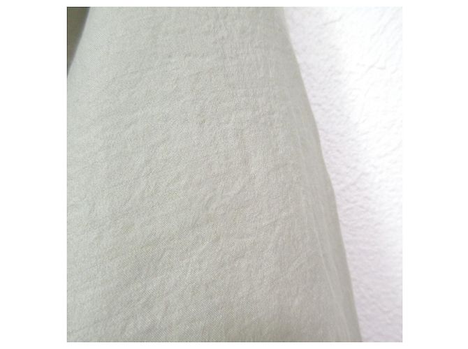 Autre Marque SEEALL GATHER DRESS Silk Blend Dress Beige - view 5