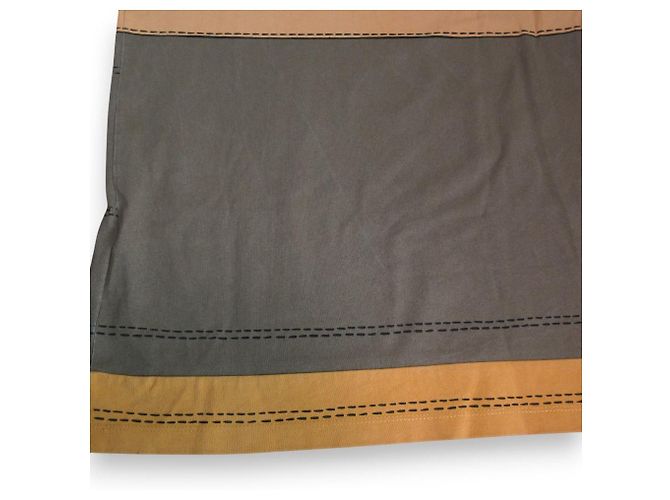 Vestido con hebilla Trompe L'oeil Coach Castaño - vista 8