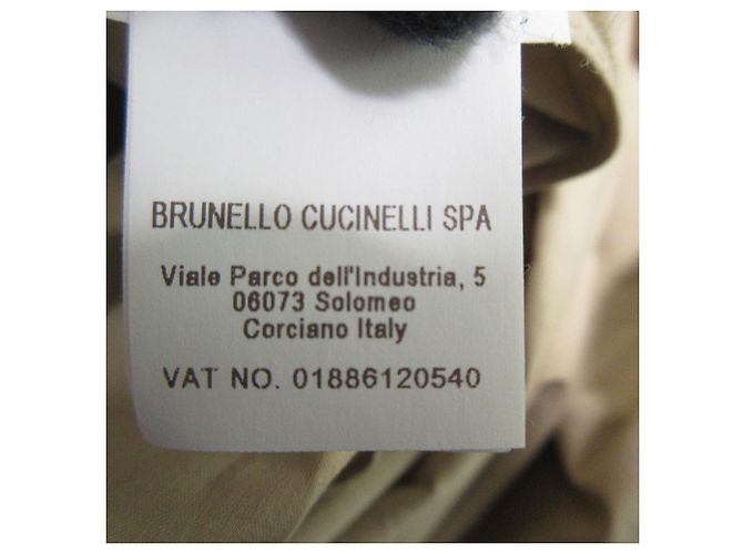 Autre Marque Vestido largo Monile de Brunello Cucinelli Beige - vista 11