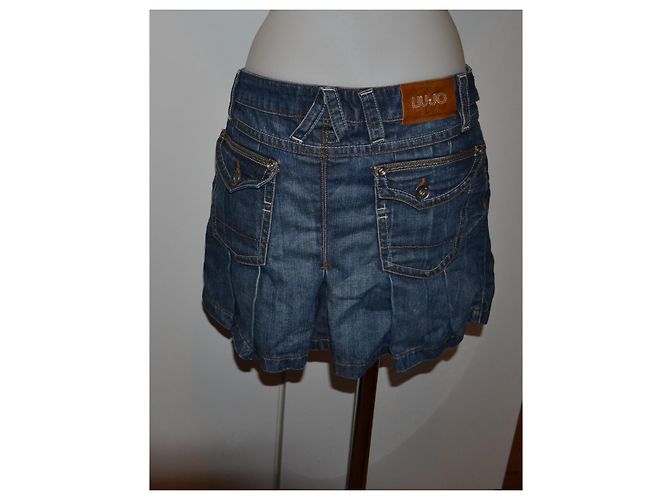 Falda vaquera Liu.Jo azul - vista 3
