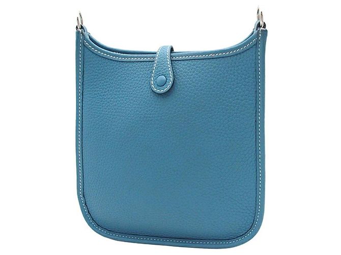 Hermès Evelyne TPM – Pelle Clemence New Blue Jean - vista 2