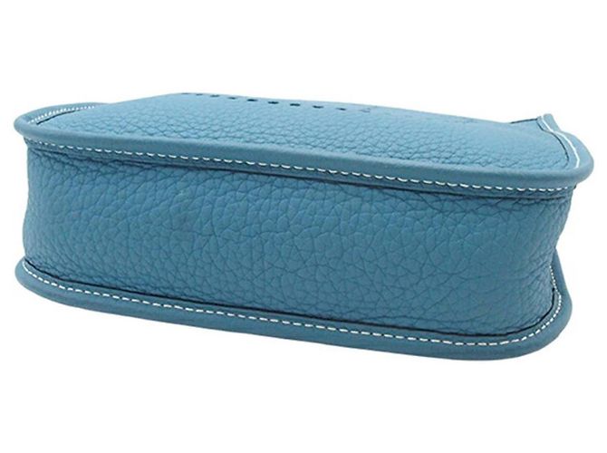Hermès Evelyne TPM – Pelle Clemence New Blue Jean - vista 4