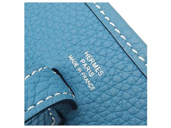 Hermès Evelyne TPM – Pelle Clemence New Blue Jean - vista 6
