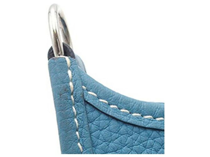 Hermès Evelyne TPM – Pelle Clemence New Blue Jean - vista 7