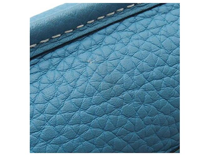 Hermès Evelyne TPM – Pelle Clemence New Blue Jean - vista 8